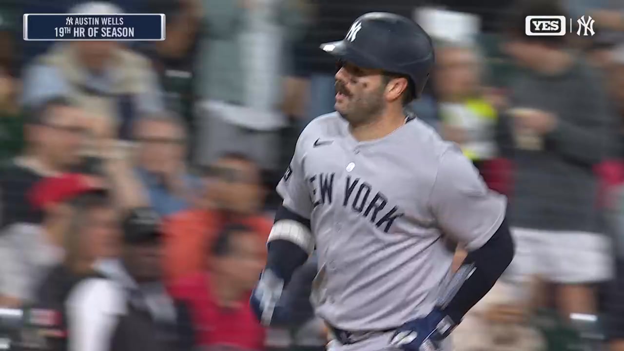 An absolute cannon from Austin Wells last night? State Farm x #RepBX