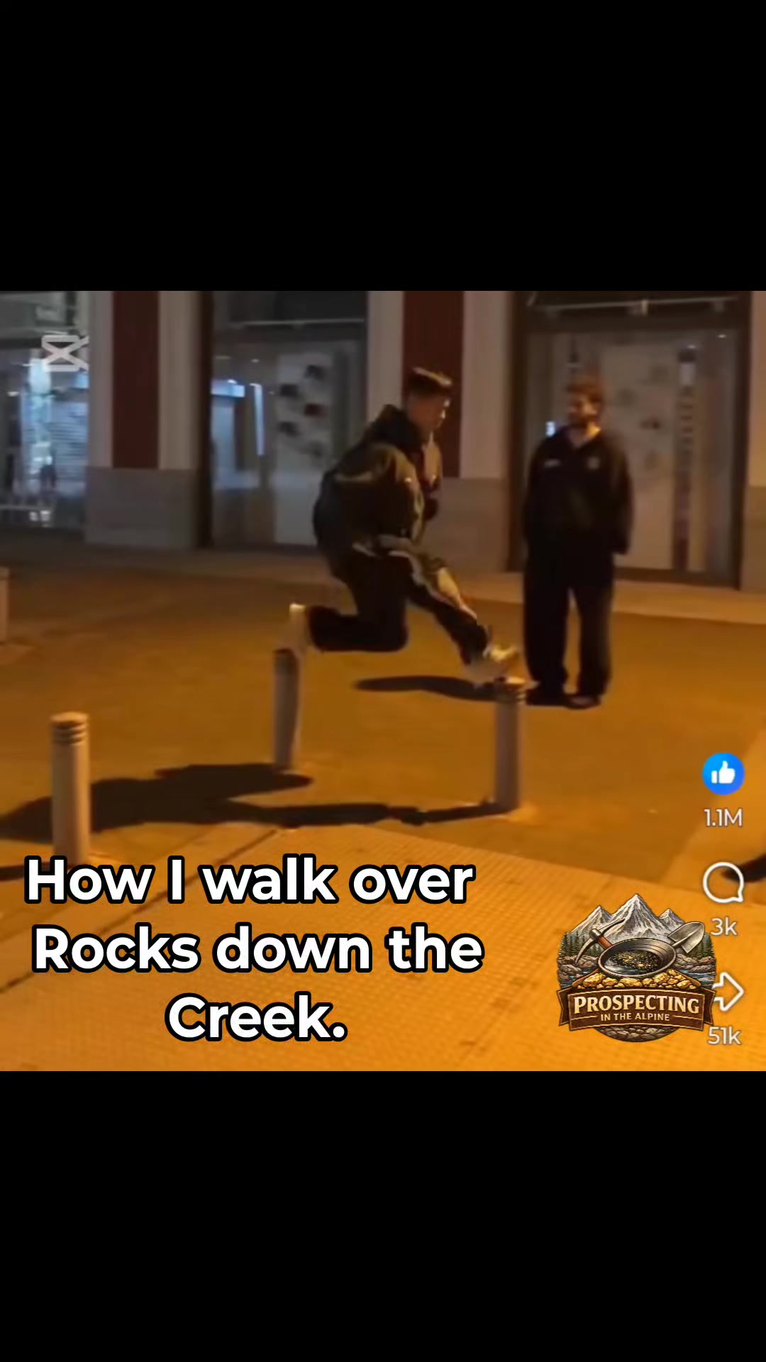 How I walk over rocks down the creek. #gold #life #prospecting ...
