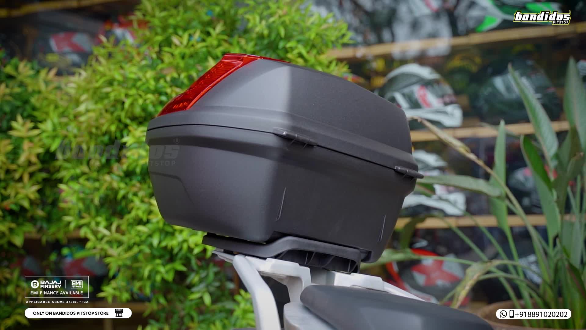 The GIVI Top Box helps carry luggage with full protection and ...
