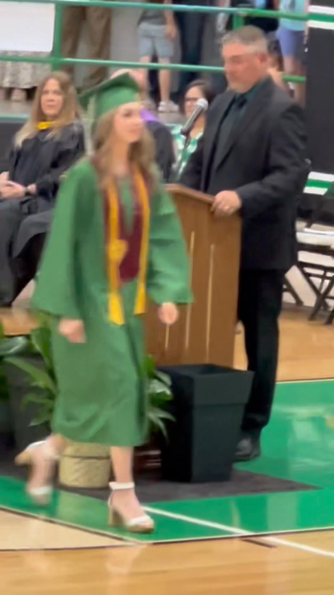 Bailea’s first steps, to her walking to accept her diploma. | Candice ...