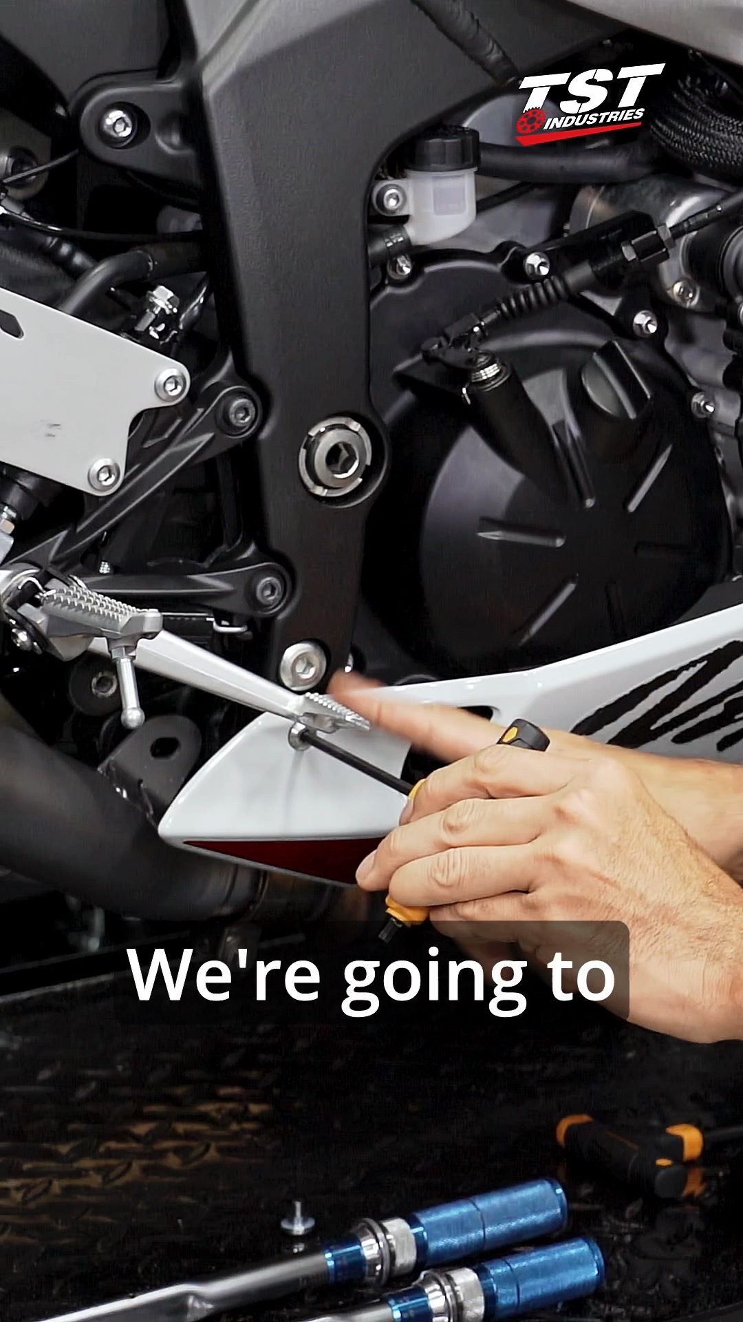 2024 ZX-6R accessories from TST Industries