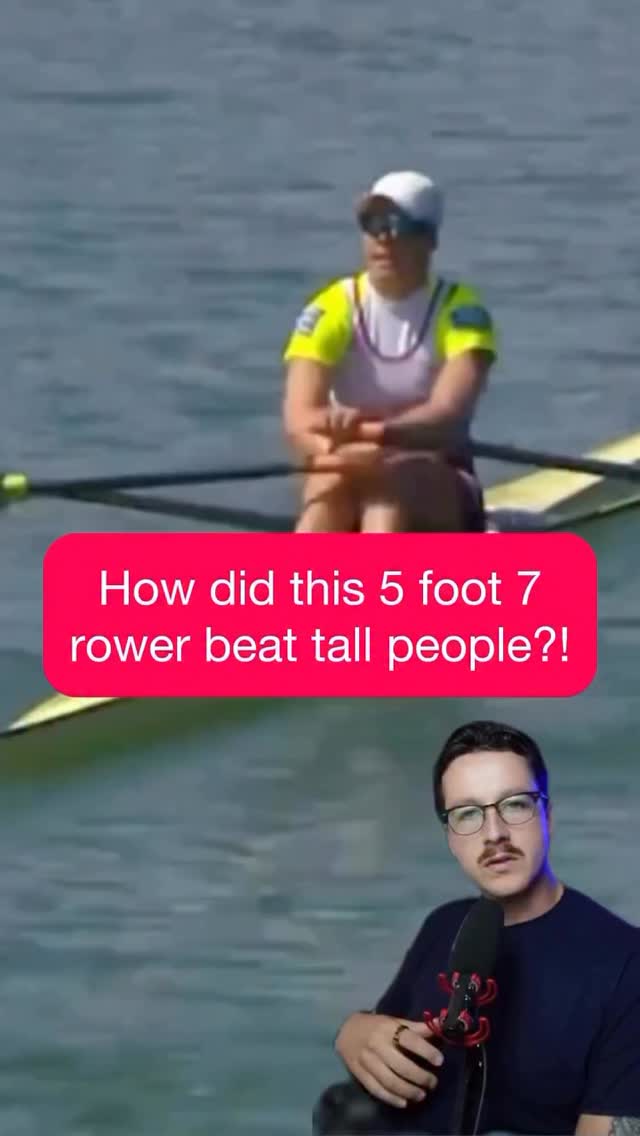 Think you need a monster erg and lots of length to go fast? Jeanine ...