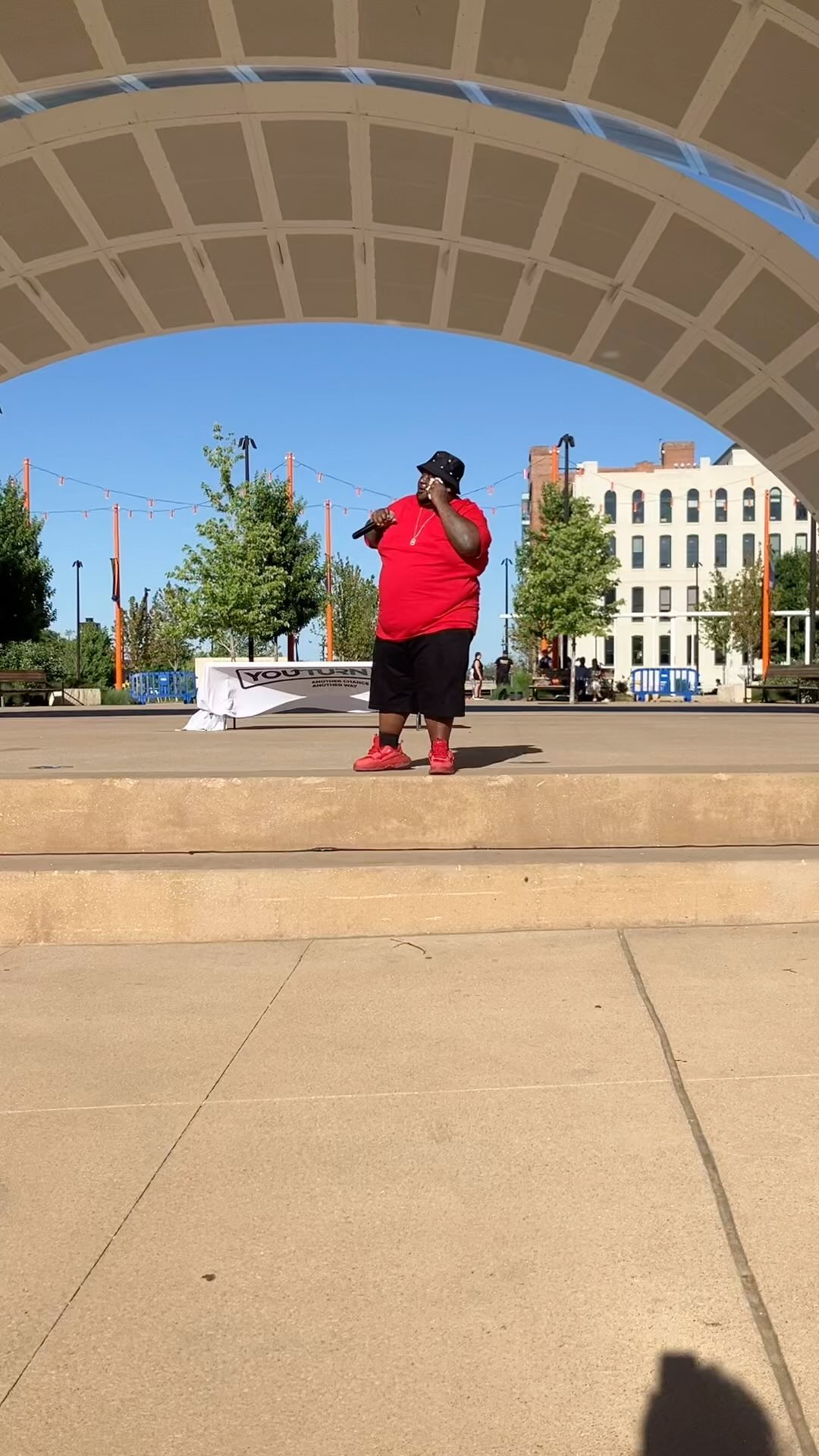 Local rapper Lynell Noble. | YouTurn Omaha | Facebook