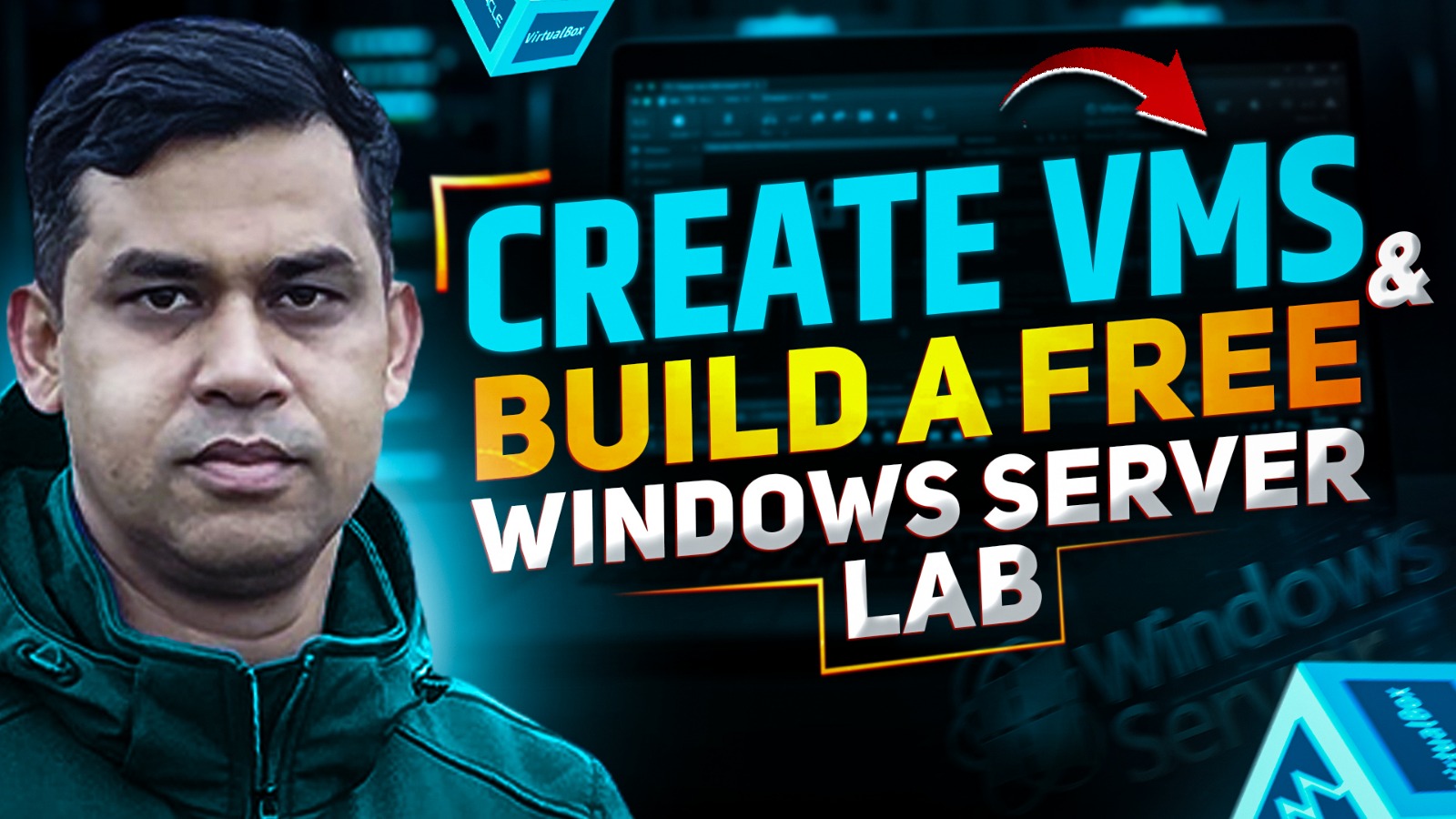 Create Virtual Machines & Build a Free Windows Server Home Lab এই ...