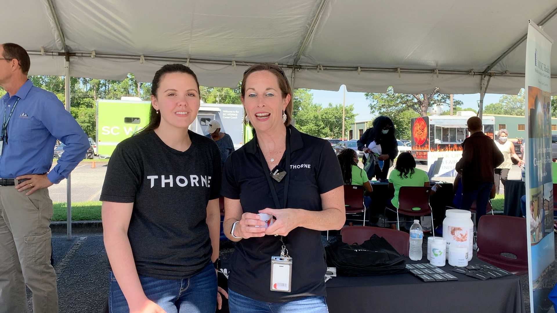 Back to Work Bash | company | Did you stop by the Thorne booth at the ...