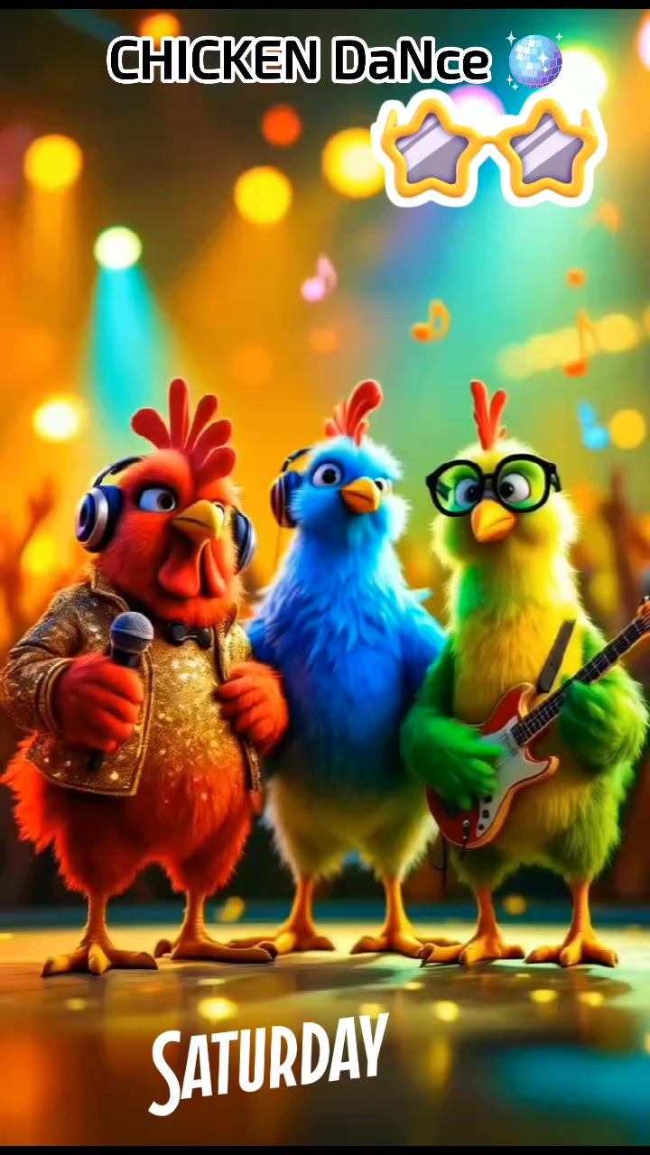 Hens Dancing and Having the Time of Their Lives #DancingHens #PartyTime ...