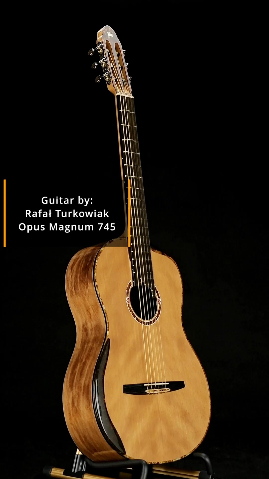 Turkowiak double-top classical guitar Opus Magnum #745 Turkowiak