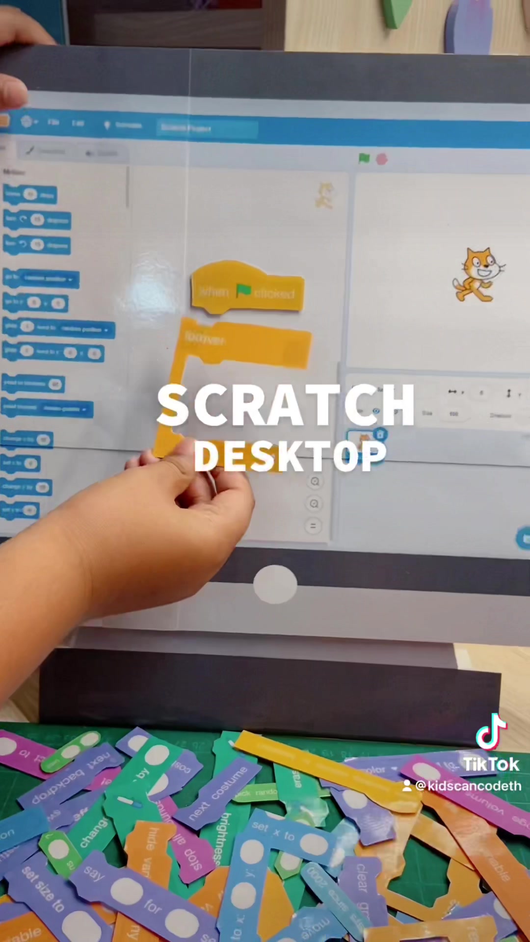 ⭐️Scratch Desktop🖥 เหมาะสำหรับใช้สอนโปรแกรม Scrath แบบ Unplugged สุดๆไป ...