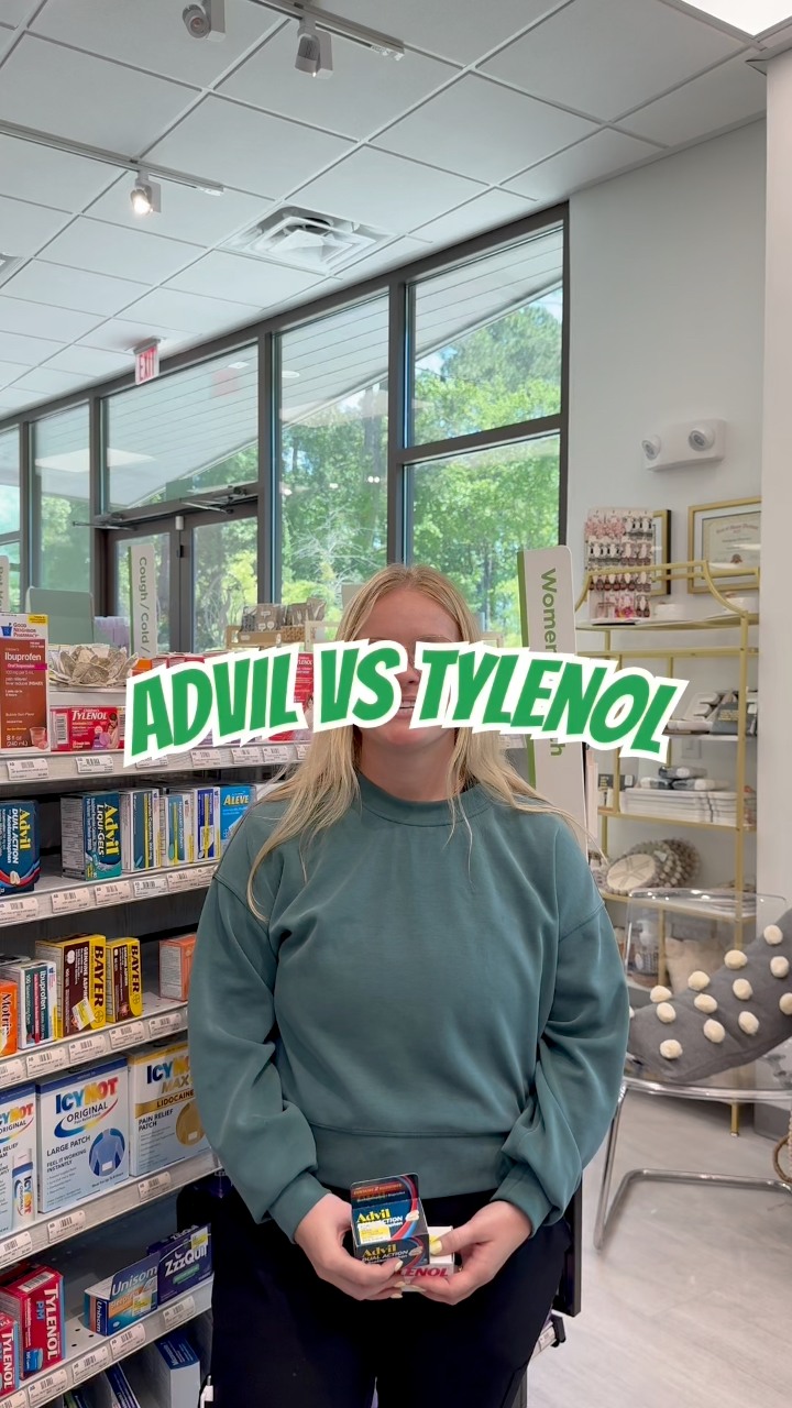 🔍 Advil vs. Tylenol: Part 1️⃣ of our OTC series today is breaking down details of Advil. Learn how it fights inflammation and tackles those pesky aches and pains. But remember, it's crucial to consult 