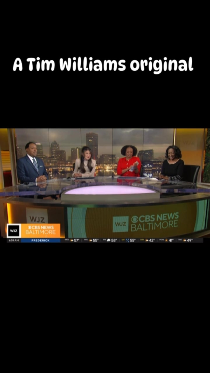 A Tim Williams... - Janay Reece WJZ - CBS News Baltimore | Facebook