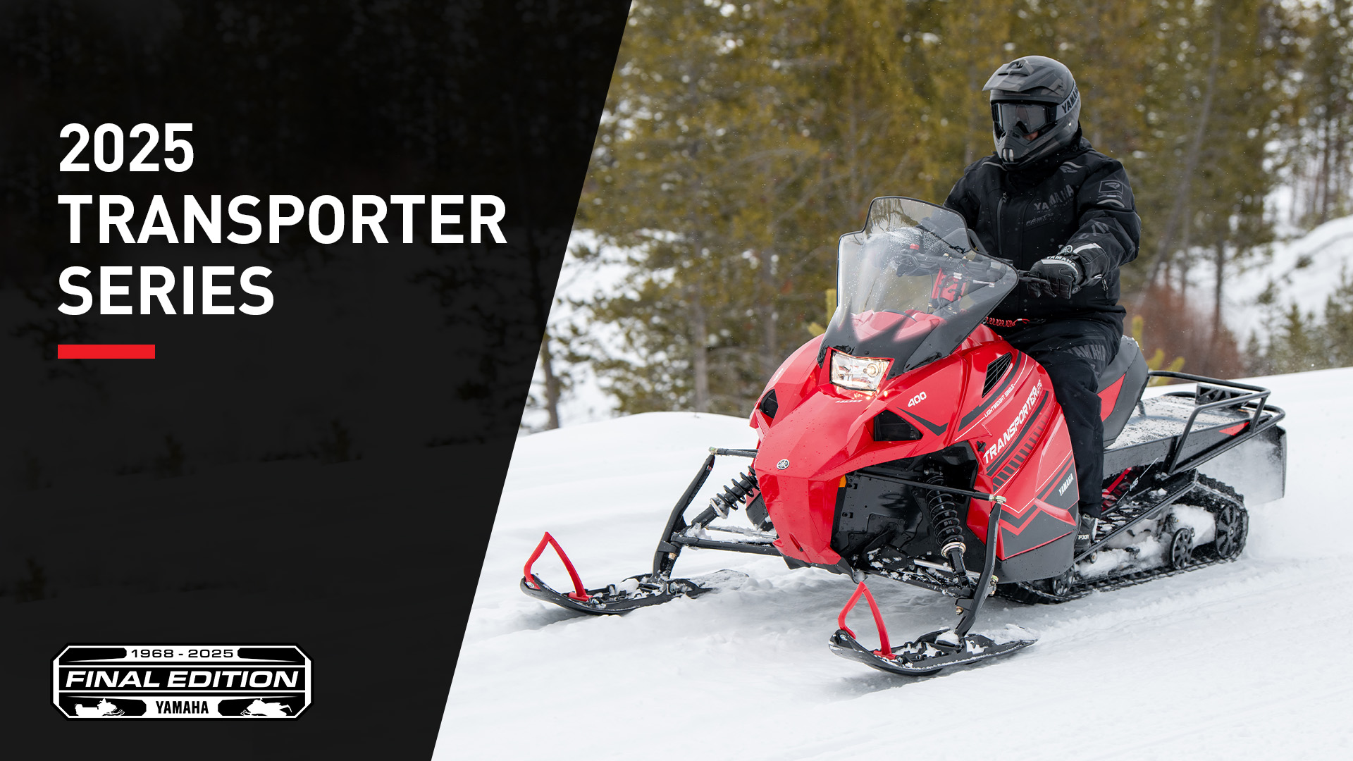 2025 Transporter Series! The all rounder sleds in the Yamaha line up ...