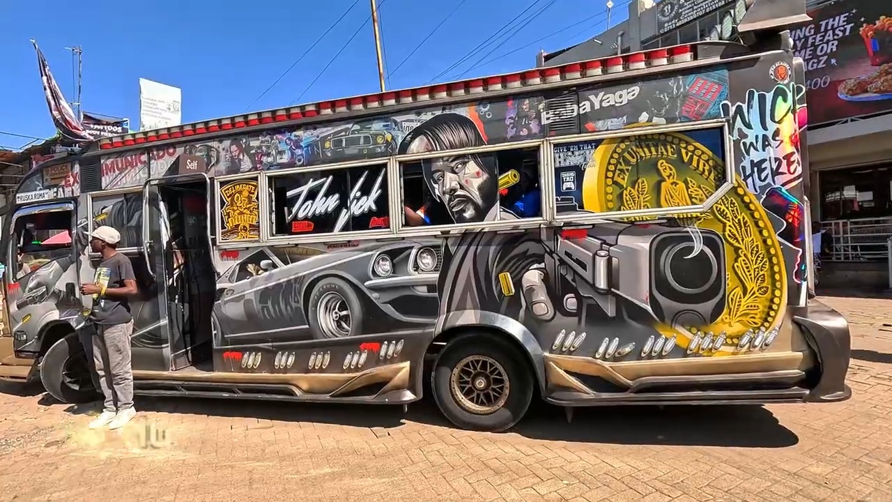 I Asked Strangers To Choose The Matatu's I Use For A Day In Kenya # ...