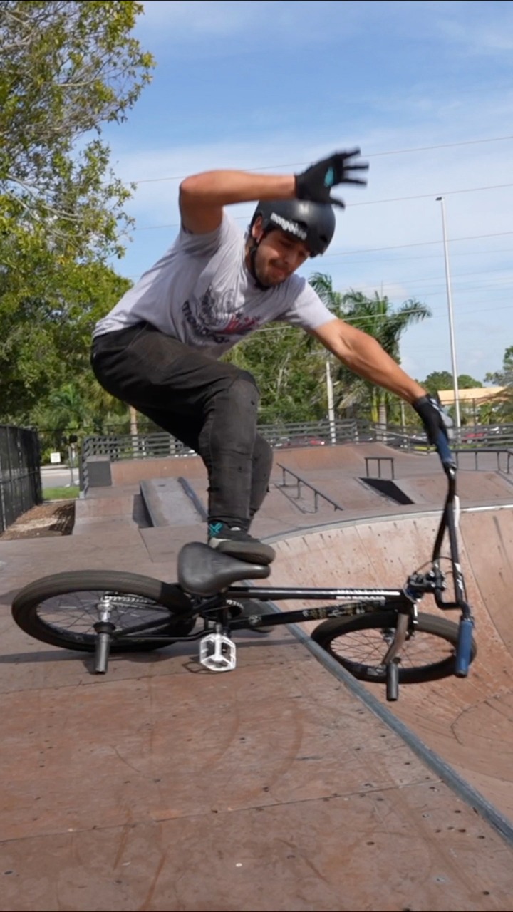 Some BMX tricks still don’t have names! What’s this one called? #bmx # ...