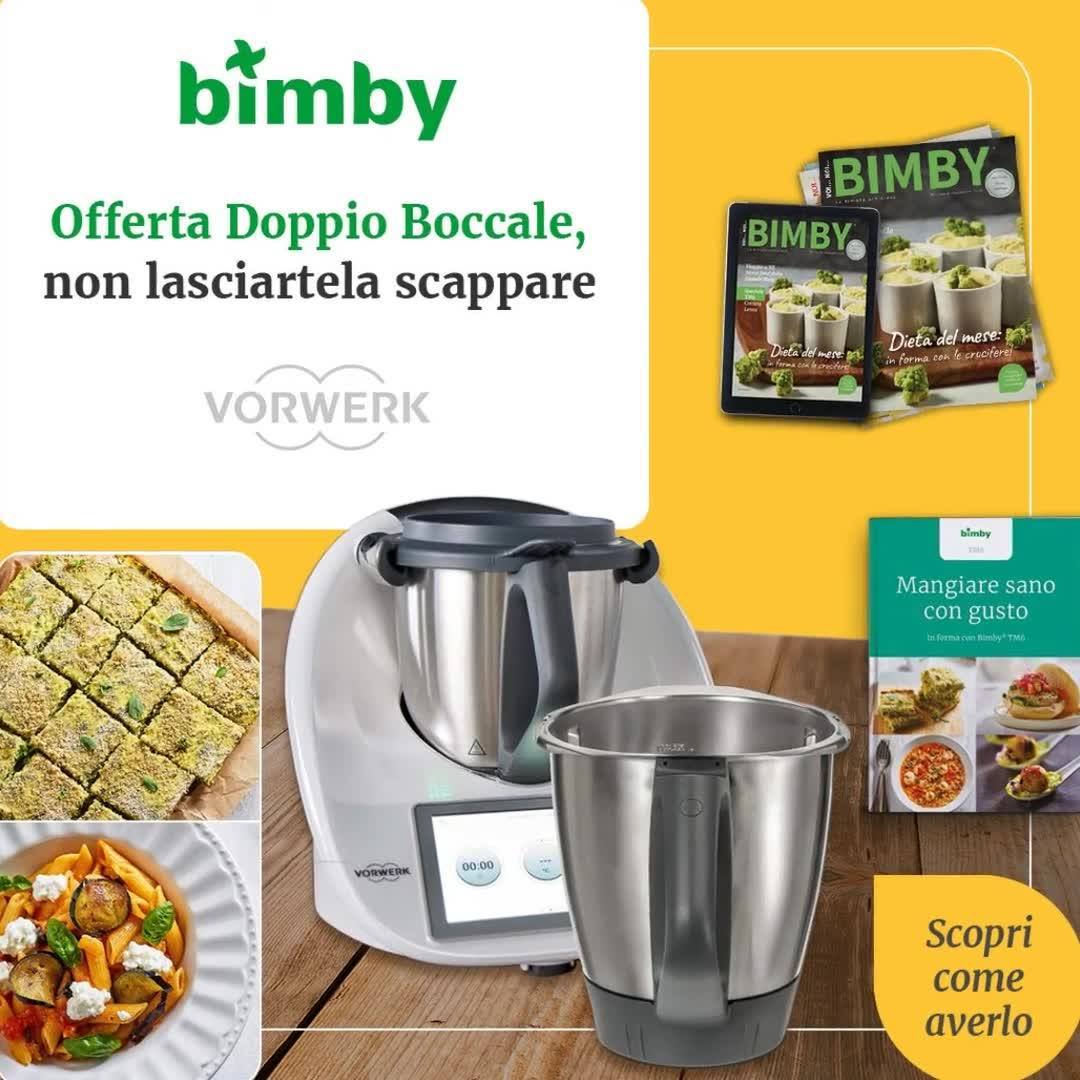 Vorwerk Bimby TM6 Nuovo Con Doppio Boccale - Garanzia 2 Anni - Scatolato