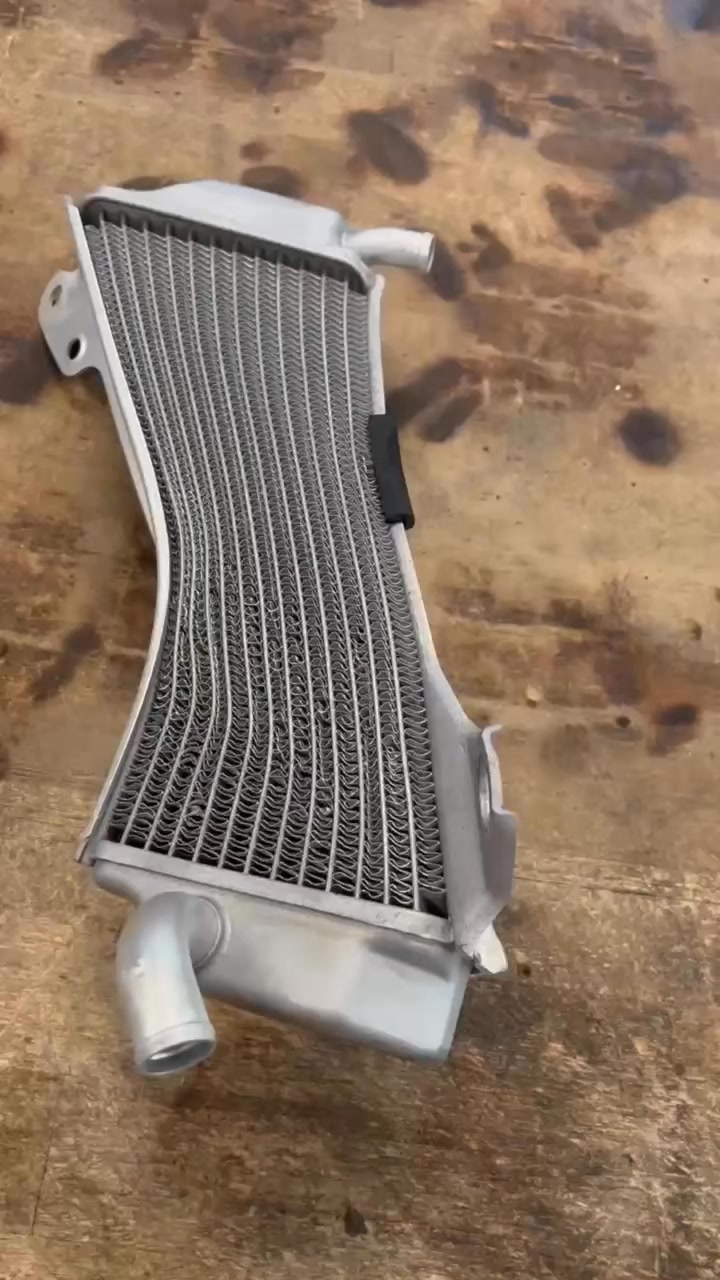 Brett is incredible at fixing up bent radiators. Get in touch with IC ...
