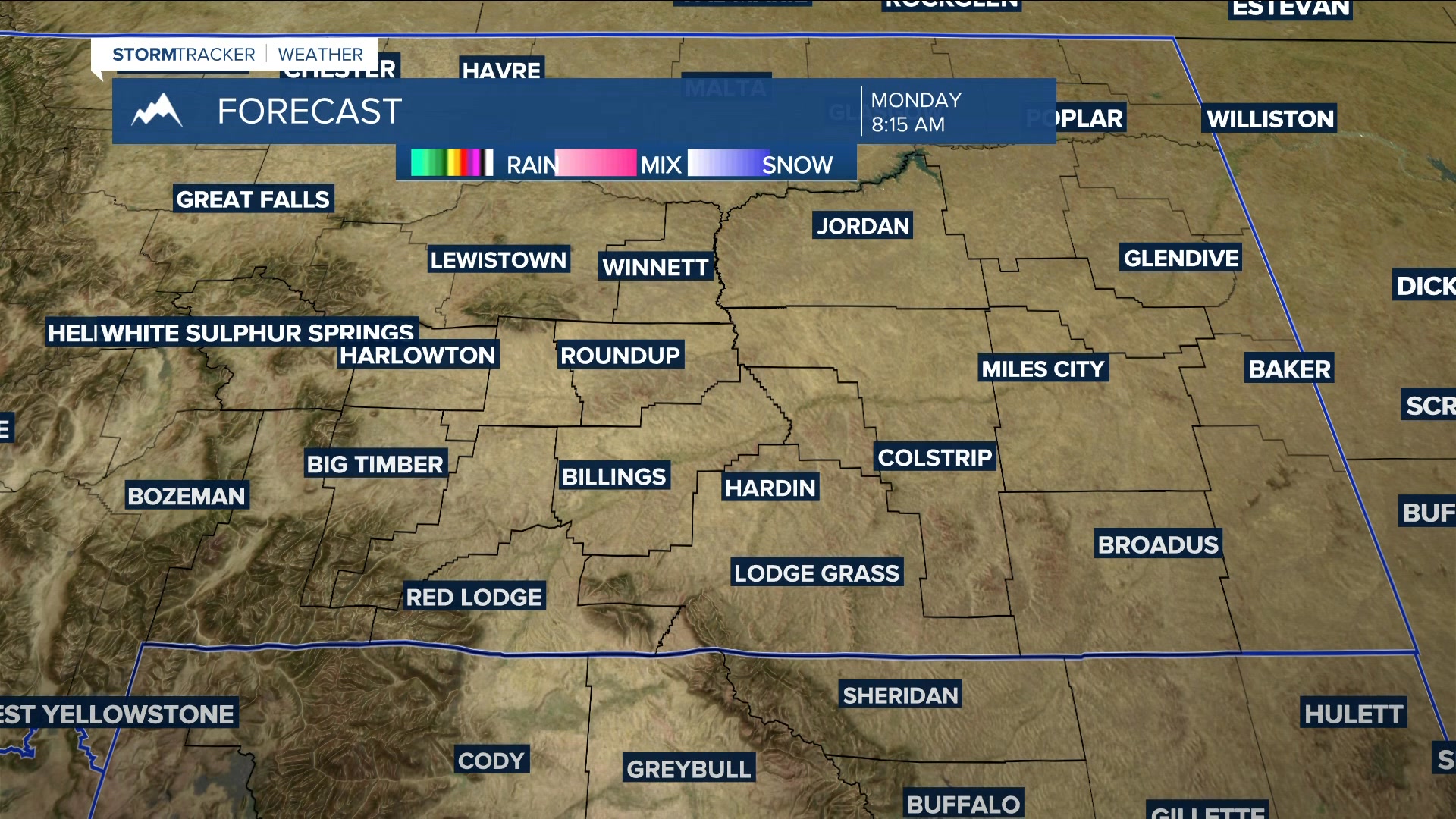 Q2 Billings Area Weather: Mild week with occasional showers and gusty ...