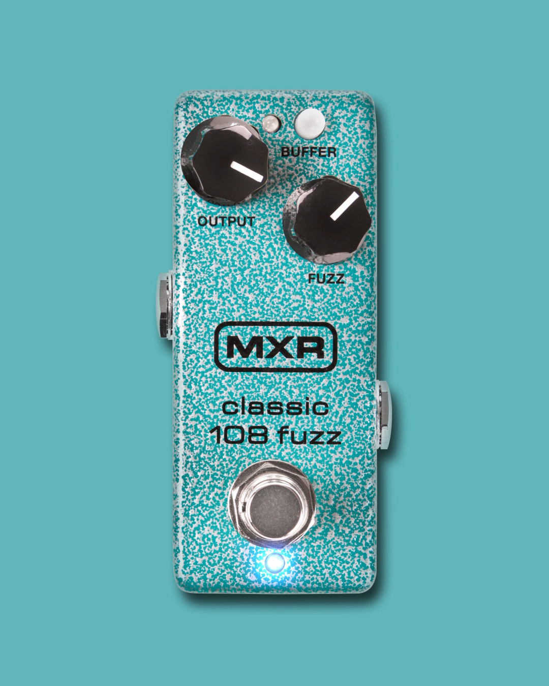 Now in an MXR mini housing, the Classic 108 Fuzz gives you all the