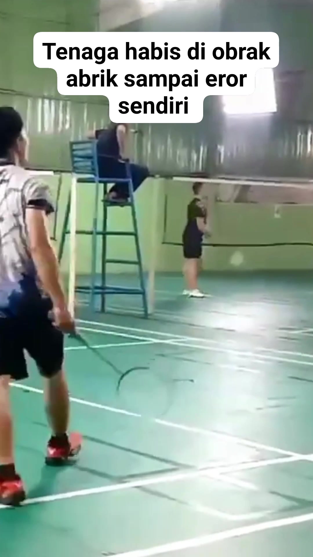 Tenaga habis di obrak abrik hingga akhirnya sampai eror sendiri # ...