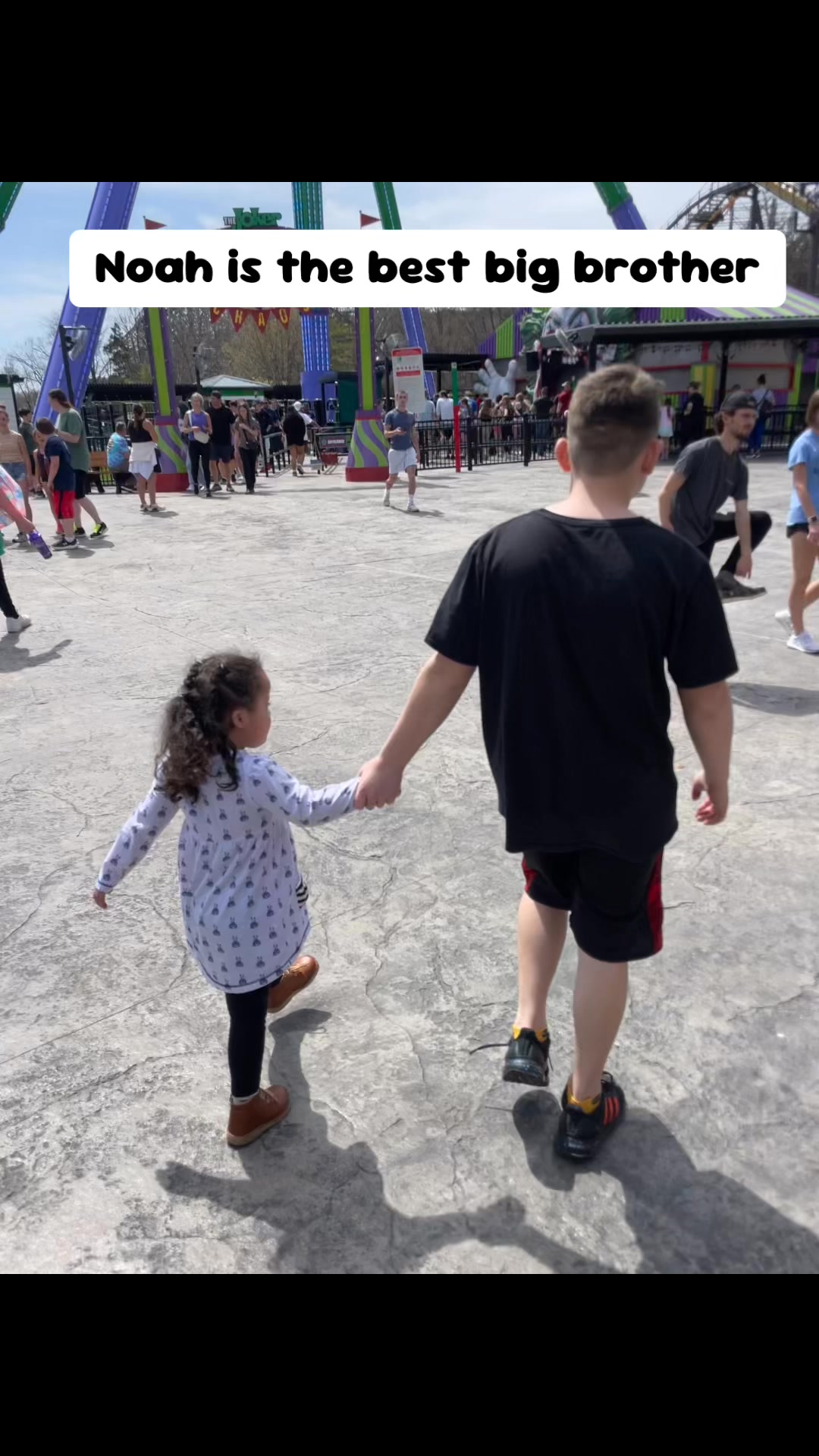 Noah is the best big brother 🥰💕🎡🎢 | RAE | Facebook