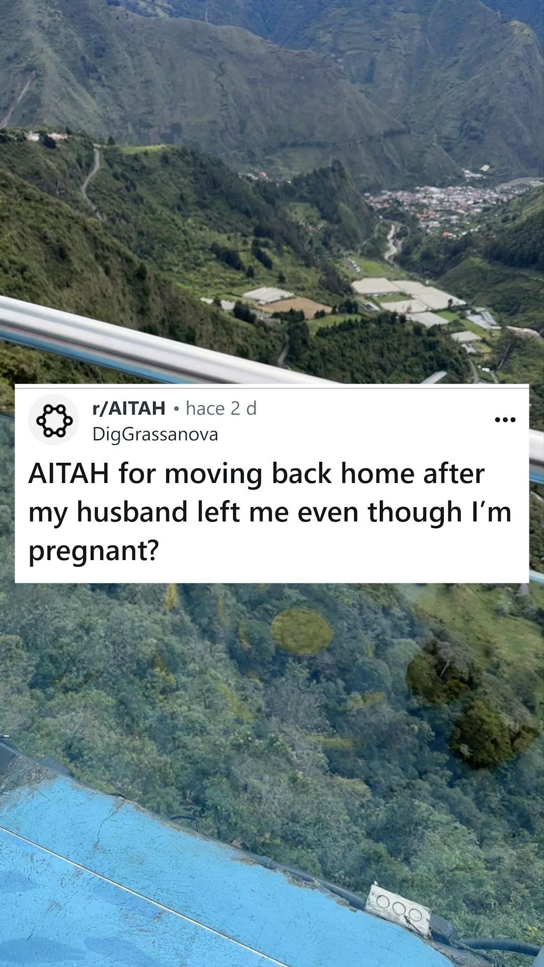 AITAH for moving back home after my husband left me even though I’m ...