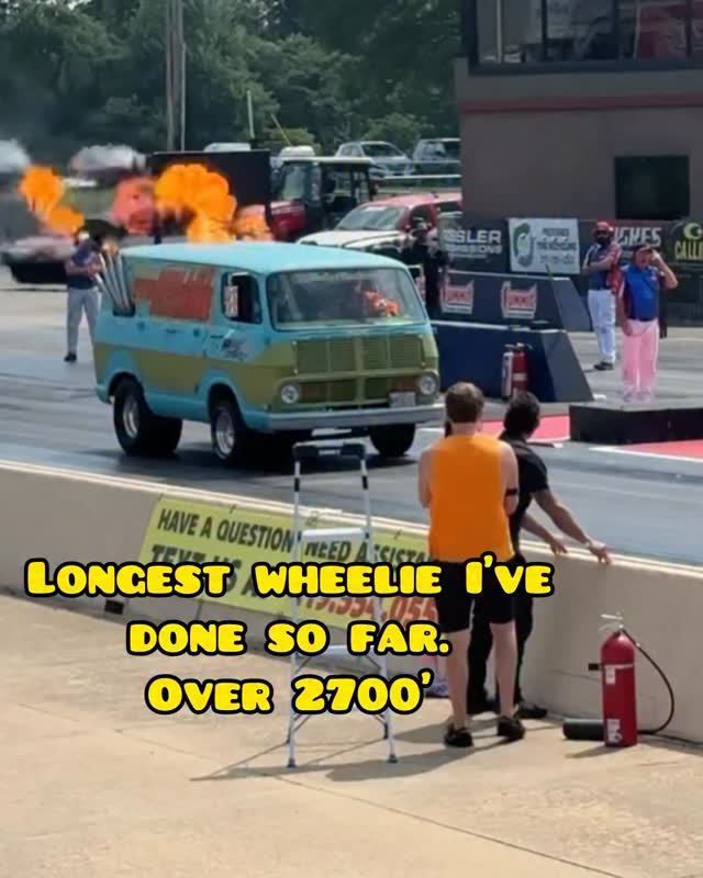Longest wheelie I’ve done so far. Over 2700’ at @summitmotorsportspark ...