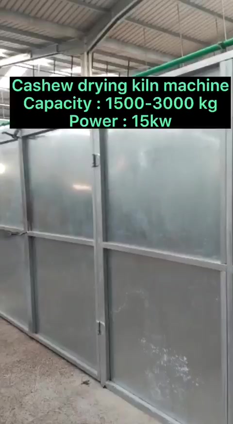 Cashew Drying Kiln Machine (Borma Cashew Dryer) Application: Cashew nut ...