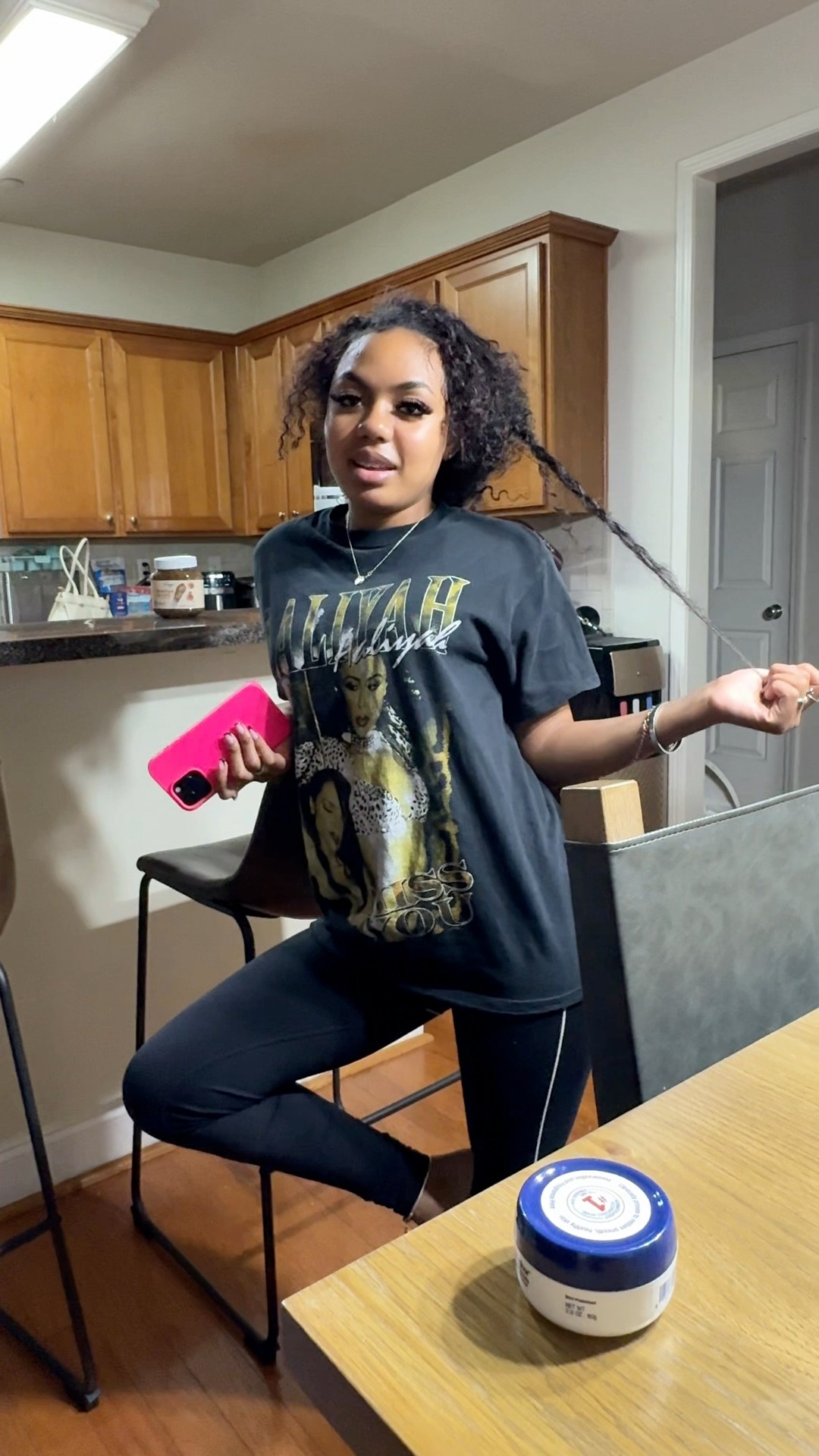 Hope had hand cream in her pocket and people thought it was tobacco. She  didn’t know what chewing tobacco was so that’s why they were explaining it  to her. , I needed to post this before I get 1,000 