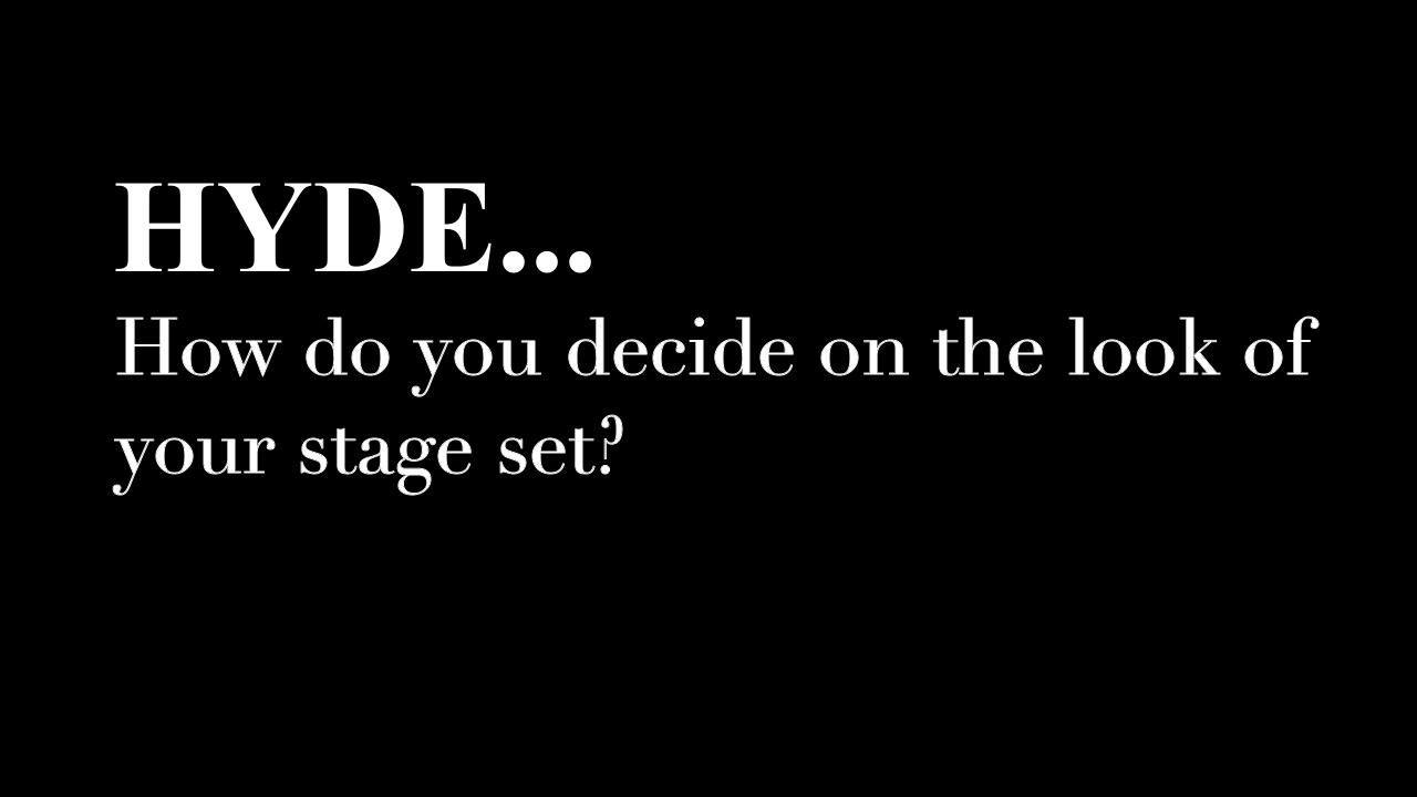 The HYDE [INSIDE] LIVE 2024 WORLD TOUR includes two dates in the