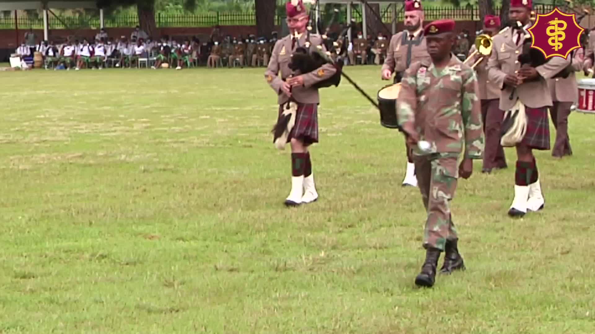 WATCH || Staff Sergeant Mothusi Tau, the drum major of the SA Military ...