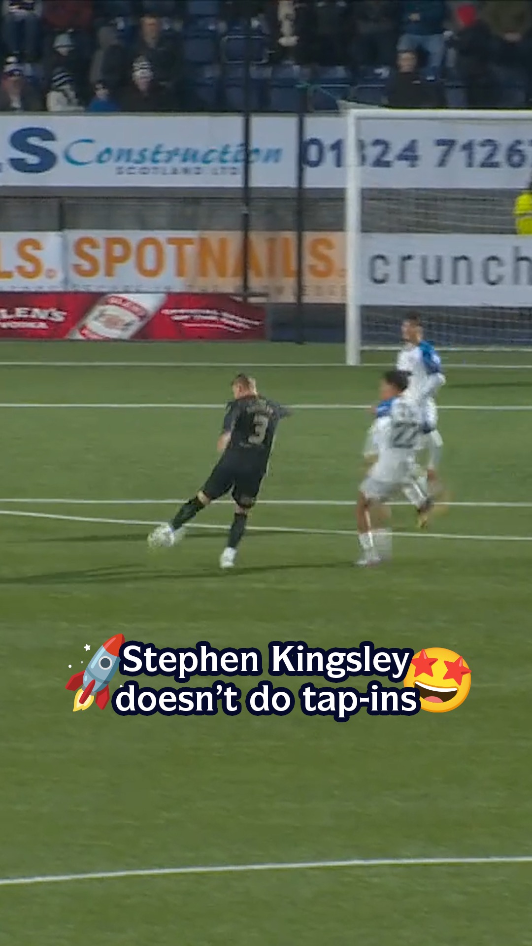 A screamer back where it all began for Stephen Kingsley 🤩🚀 William Hill ...