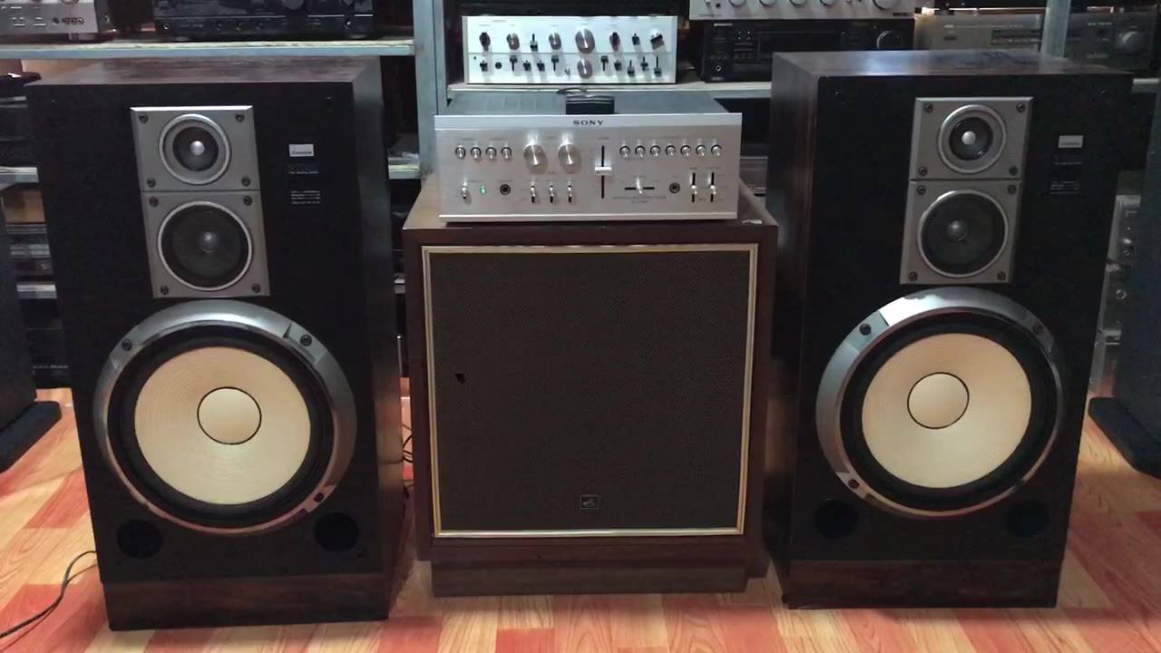 Sansui S-7000 Speakers with Sony TA-1150D Amplifier Song by