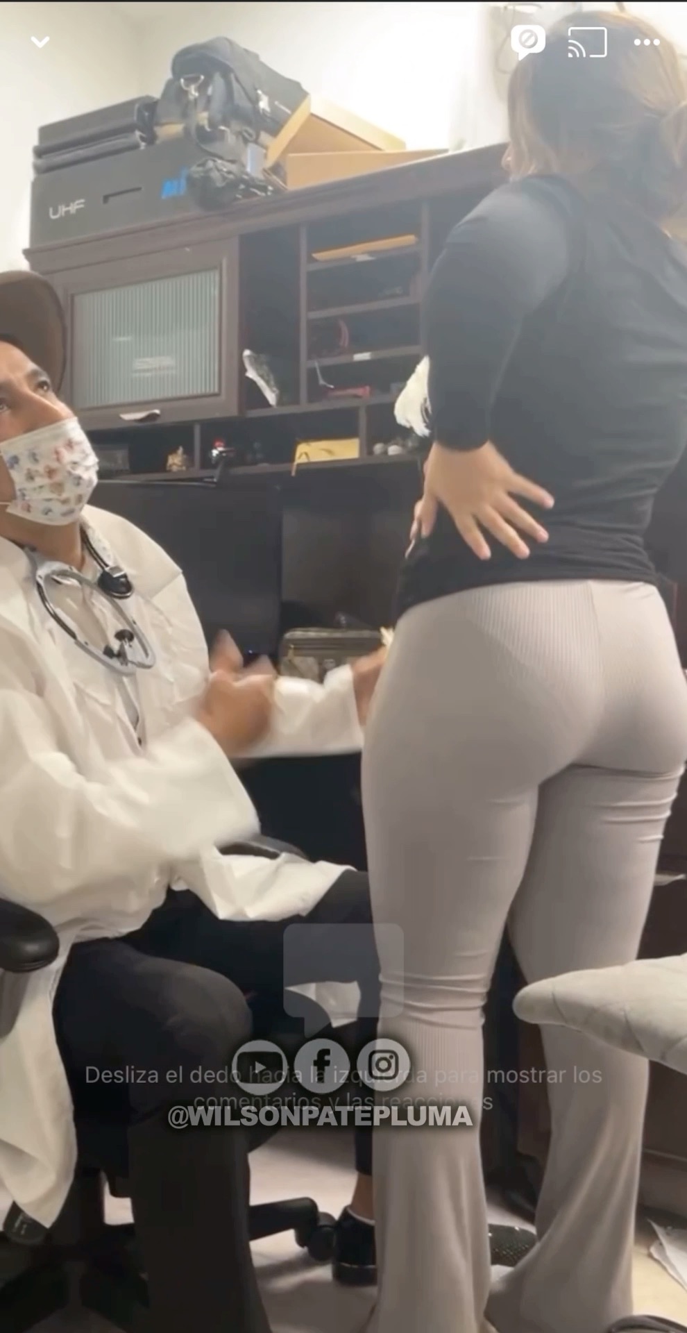 Hay doctor porque toca ahí 👨‍⚕️ la consulta 👨‍⚕️ Zoe Victoria suazo