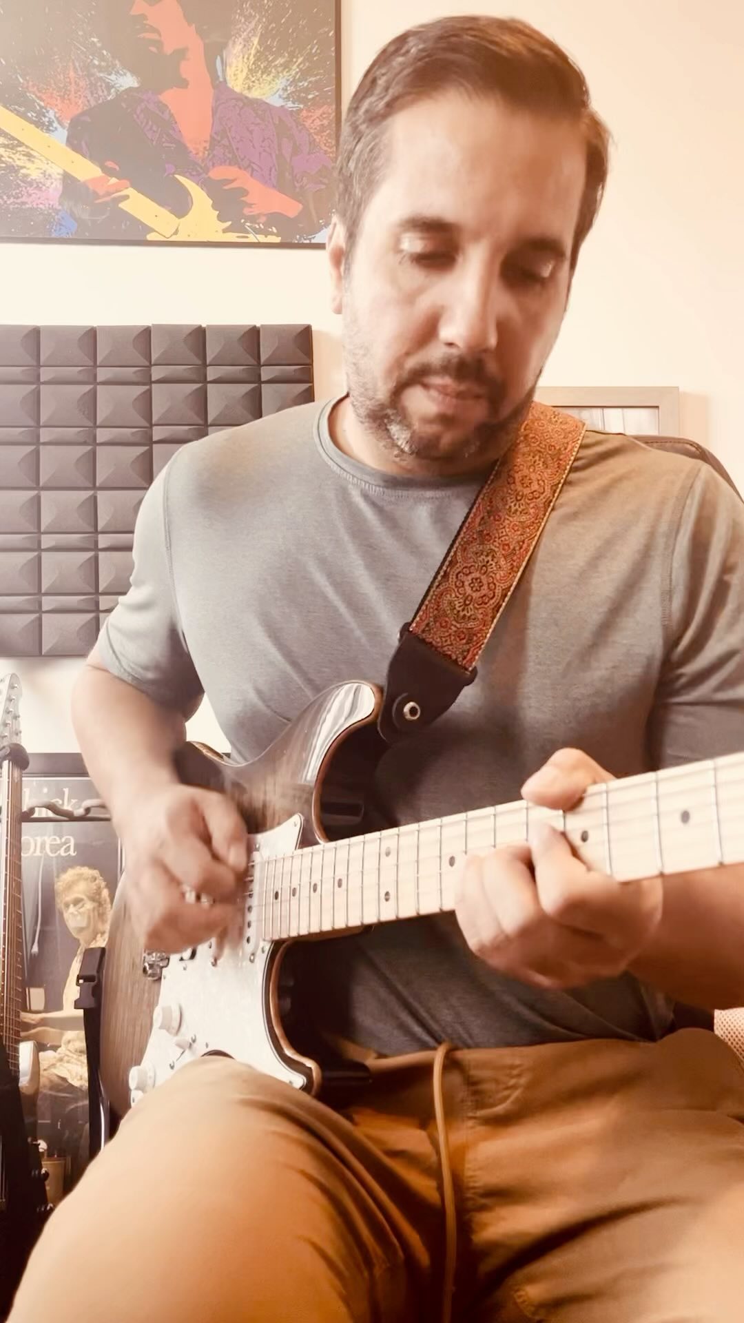 Larry Carlton's guitar work on Steely Dan's 1976 track “Kid