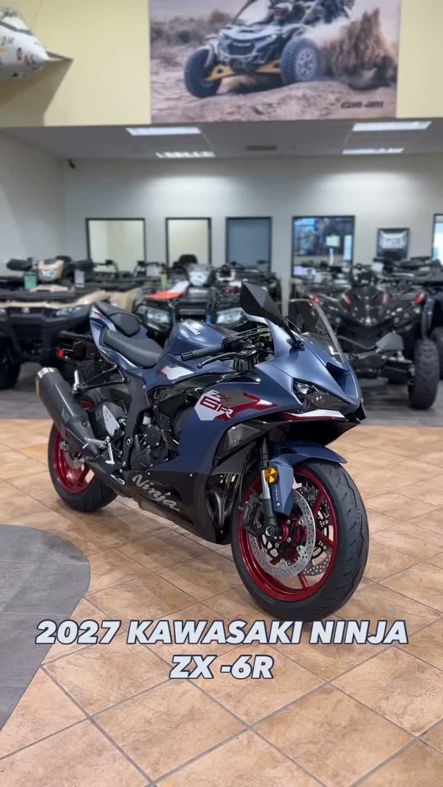 Matthew An様 Just Landed 🔥 The 2027 Kawasaki Ninja ZX -6R Is Here At Fun Bike
