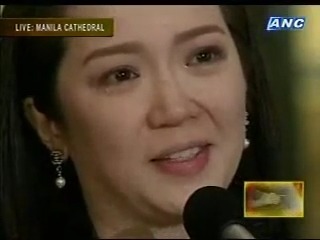 Cory Aquino Funeral - Kris Aquino's Message (Part 1) | Kris Aquino ...