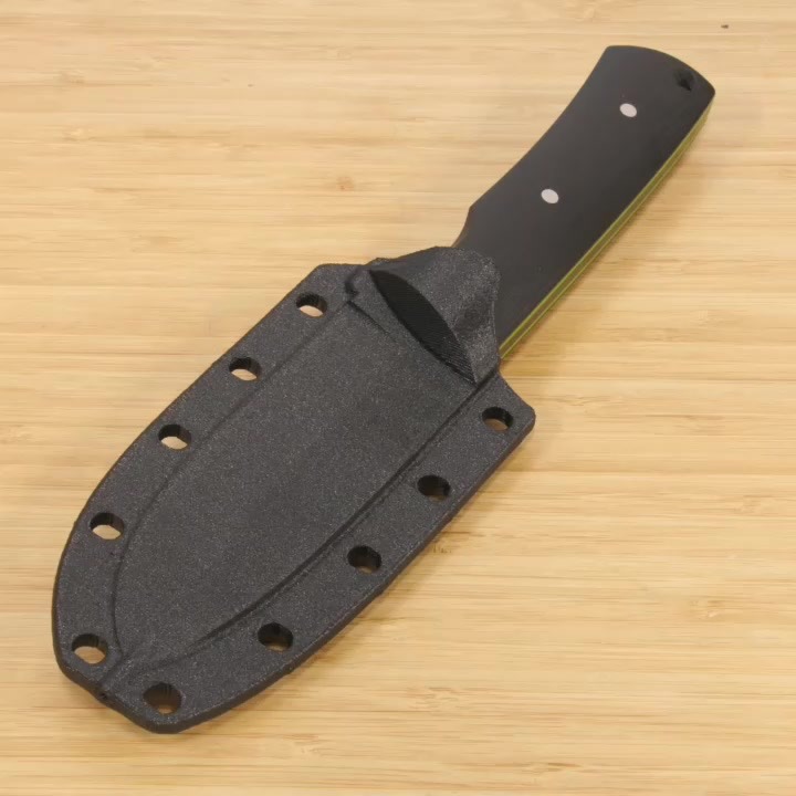 First working 3D printed sheath! This was WAAAY harder to achieve than ...
