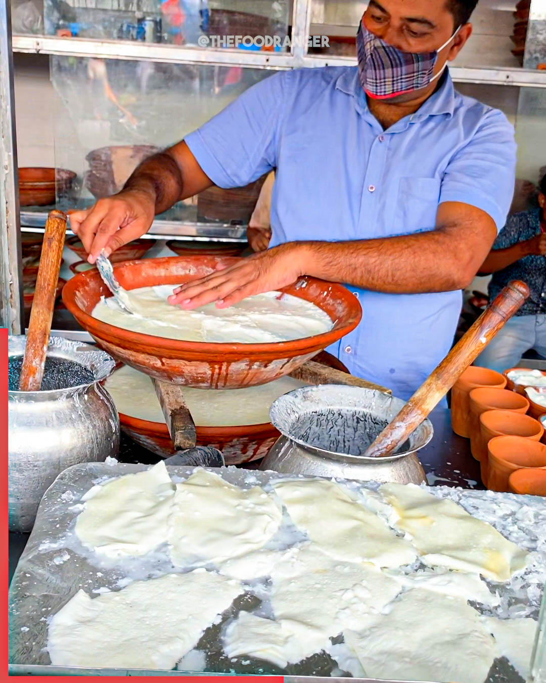 The Food Ranger - Amazing Lassi making on the ice! 📍... | Facebook