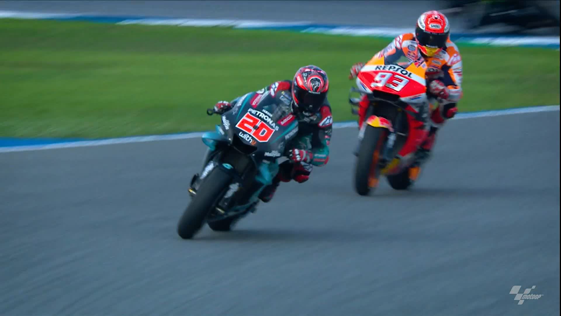In 2014, Marc Márquez clinched his second consecutive #MotoGP 