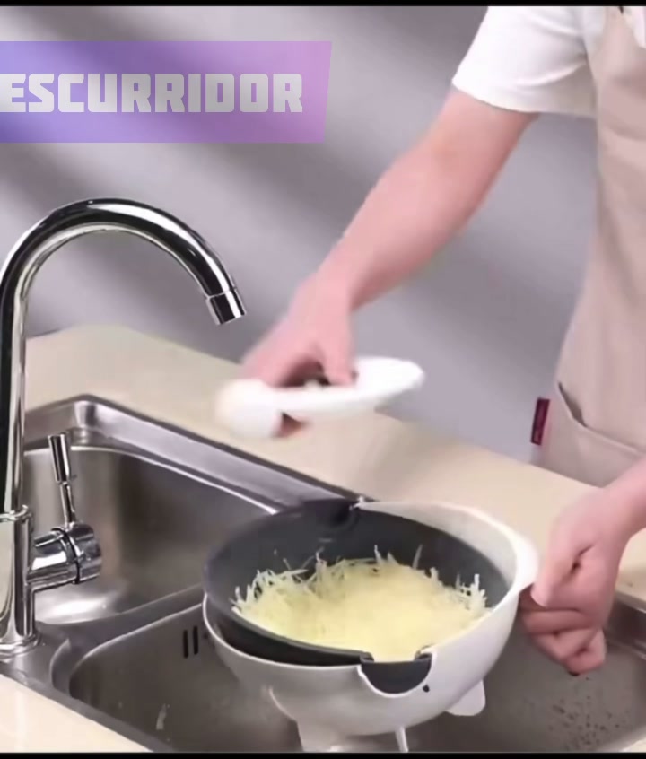 👏ESTO ES UNA MARAVILLA🔥 #NUEVO😱 RALLADOR con ESCURRIDOR GIRATORIO ...