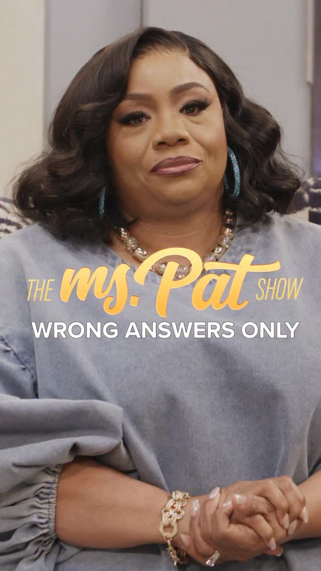 If you had to describe The Ms. Pat Show and its characters to someone ...