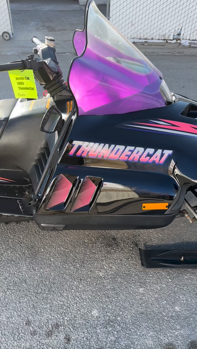 1993 Arctic Cat ZR 580 restoration project completed