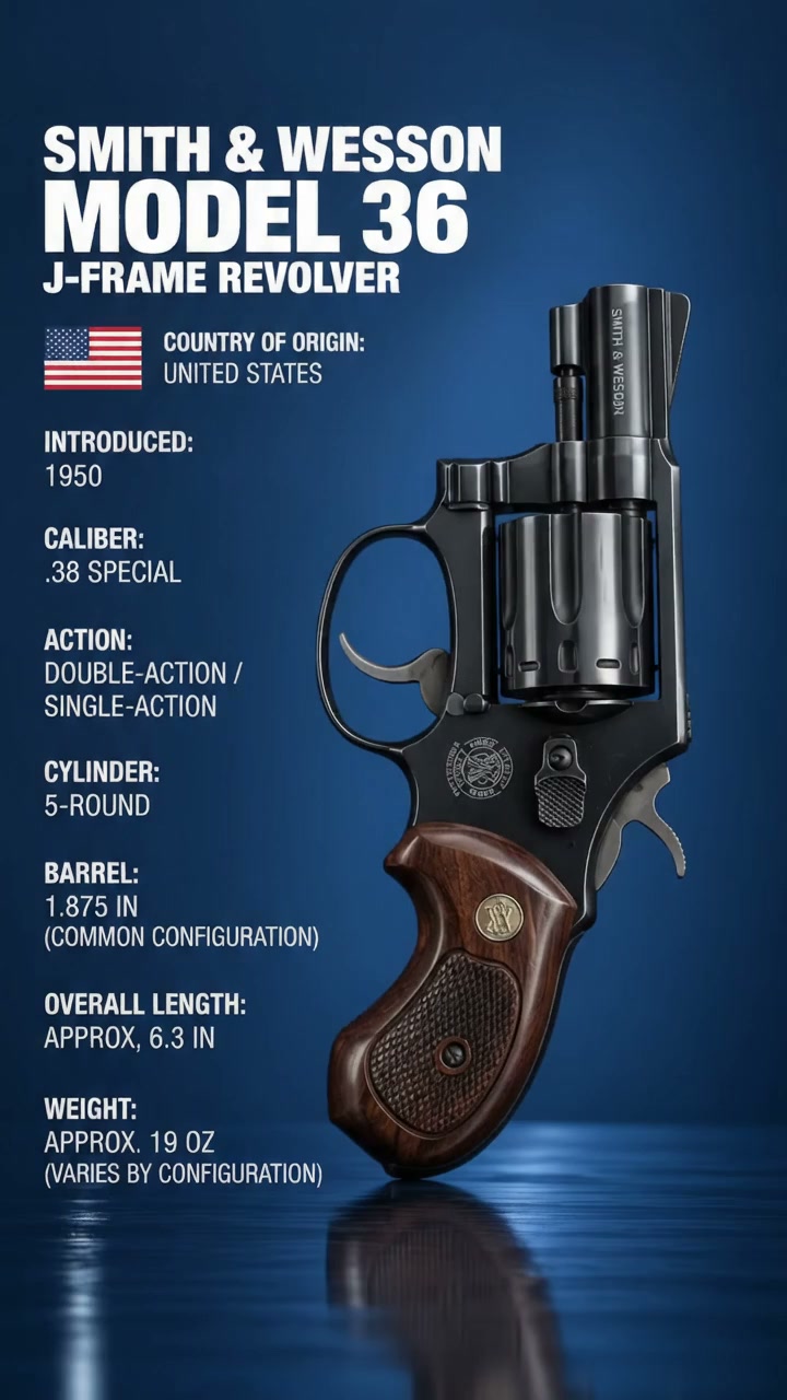 Upgrading to a 21st century revolver with a new S&W Model 36