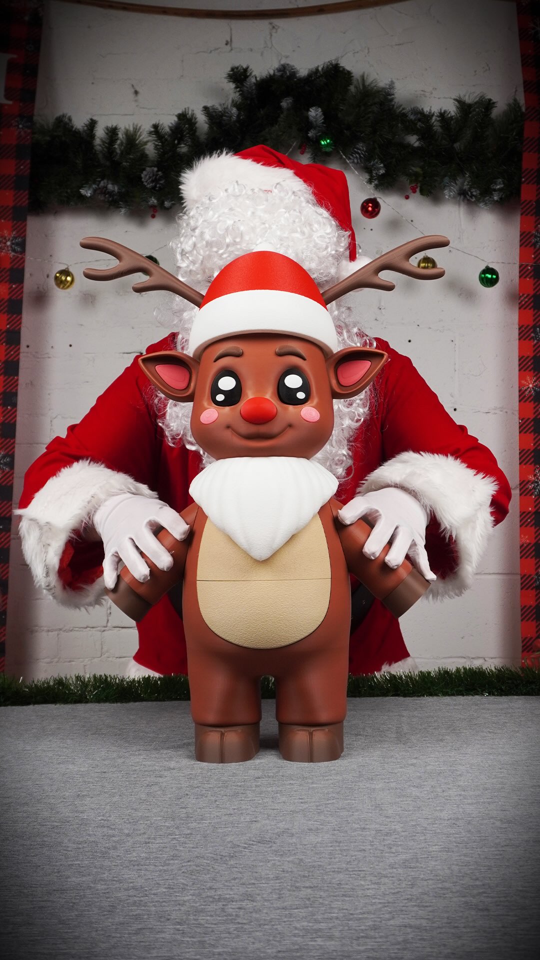 Watch Rudolph come to life piece by piece. Smooth snaps, perfect fits ...