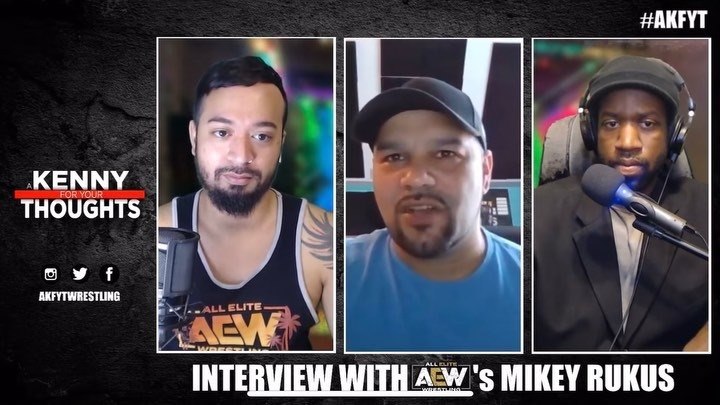 Can’t wait for y’all to see this interview we did with AEW’s music ...