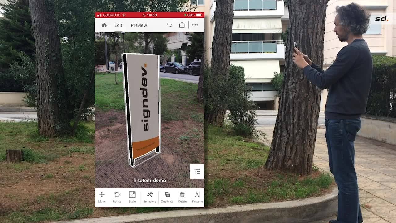 How to make 3D renderings with Adobe Dimension for Signage solutions ...