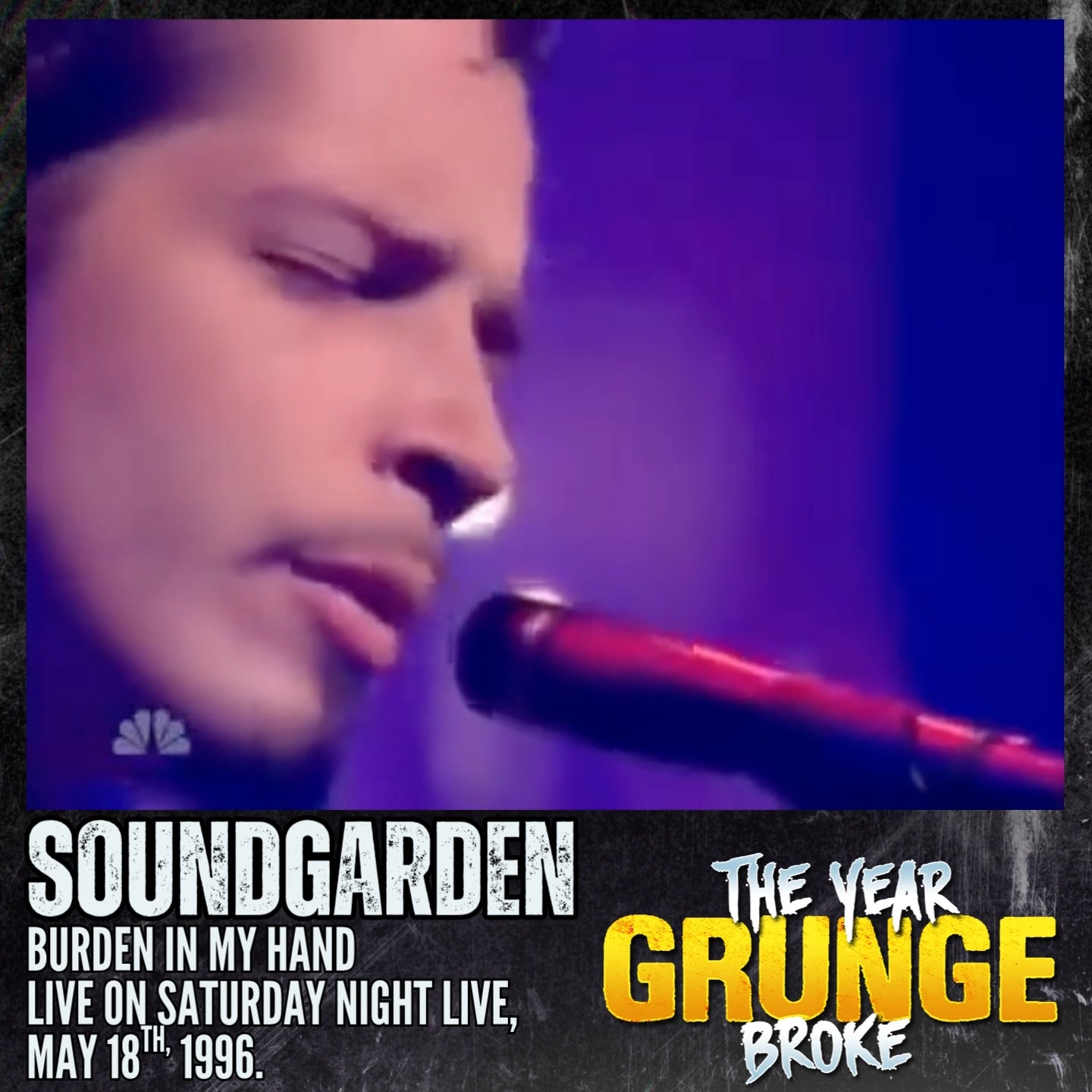SOUNDGARDEN - Burden In My Hand - Live on Saturday Night Live, May