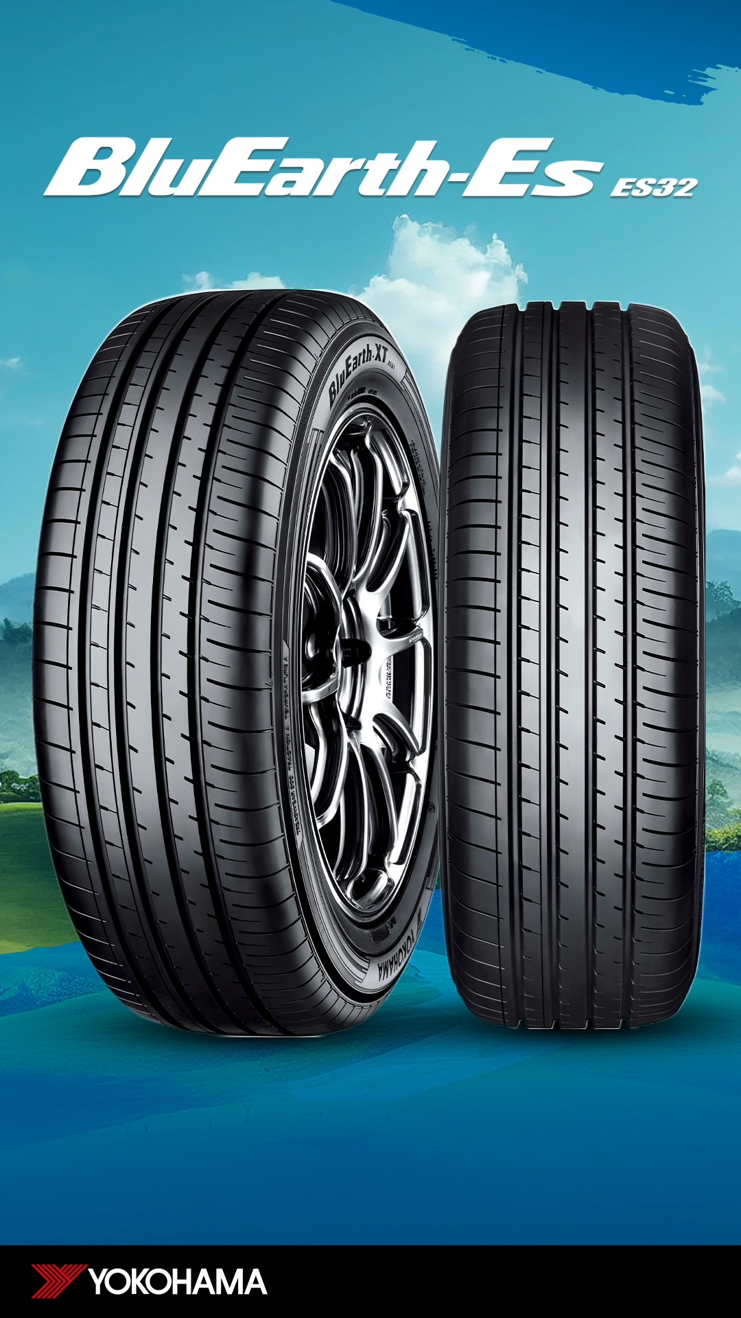 215/65R16 YOKOHAMA Blu EarthEs ES32,24年 Yokohama Bluearth-es Es32