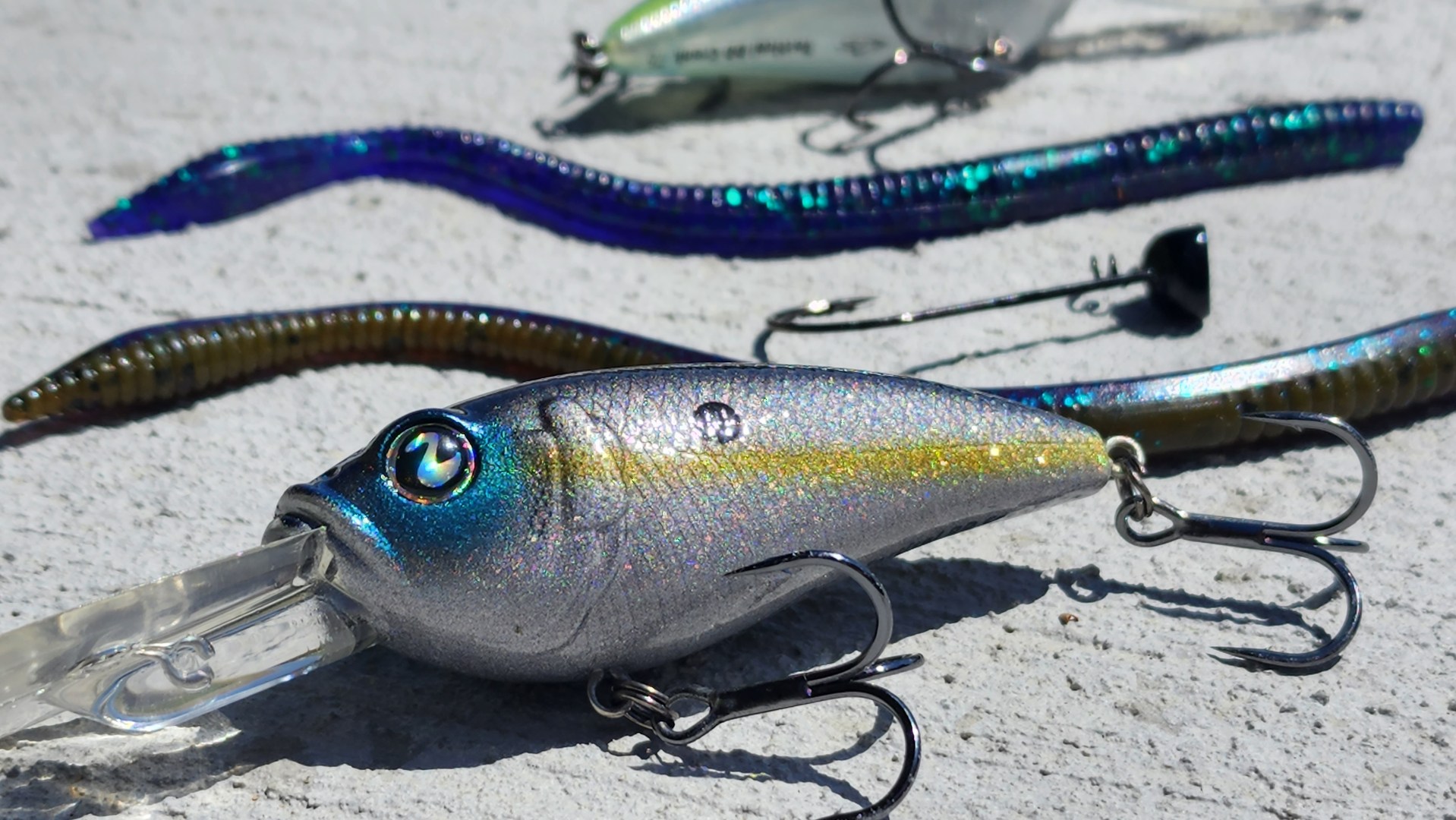 best bank fishing lures Beater Bundle This also includes the Shikari Jerkbait and Atlas squarebill and comes with a FREE spool of Panderra Braid! The Top 10 Best Bass