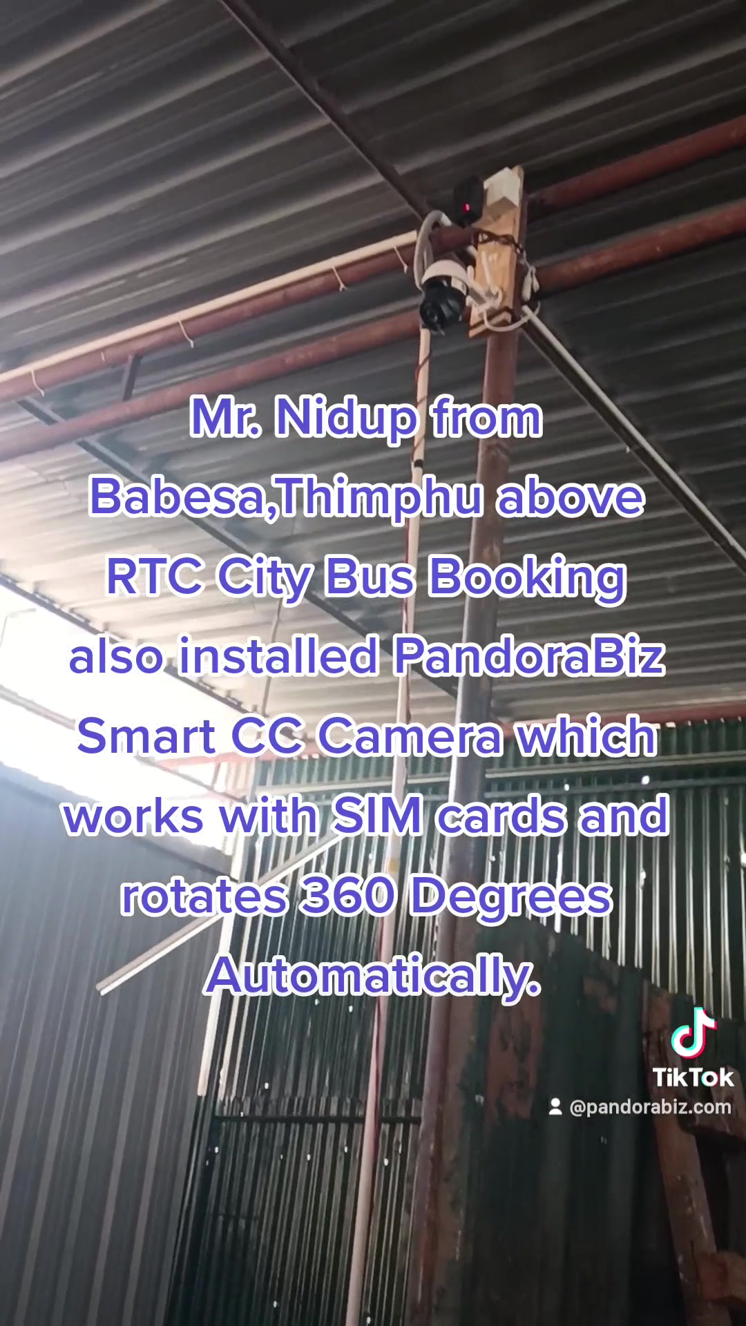 Mr. Nidup from Babesa,Thimphu above RTC City Bus Booking also installed ...