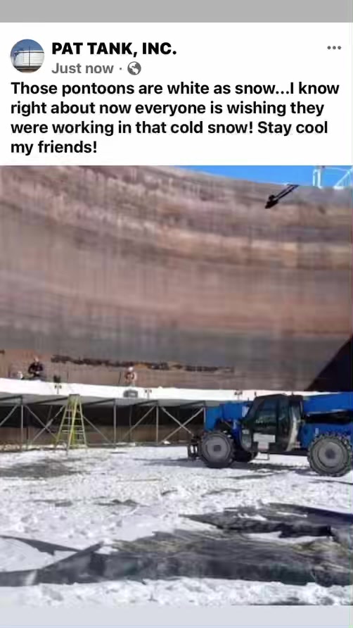 PAT TANK, INC. recently completed the fabrication and installation of ...